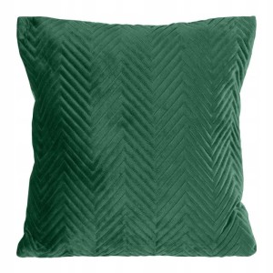 Kpl. Poduszka z wkł. c. zielony SOFIA welur 45 cm