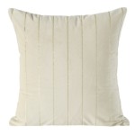 Kpl. Poduszka z wkł. beżowo - złota 45 cm