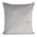 Kpl. Poduszka z wkł. SREBRNY welwet 45 cm