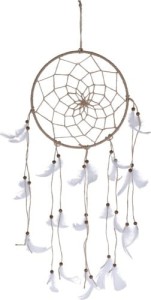 ŁAPACZ SNÓW DREAM CATCHER SZNUR Z JUTY 70 CM