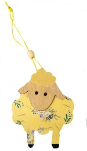 Zawieszka wielkanocna baranek 