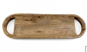 Taca do serwowania z drzewa mango 45 cm