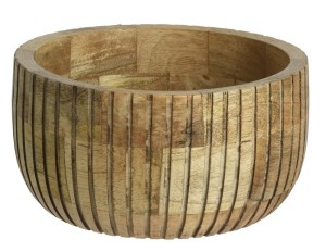 Miseczka z drewna mango – naturalna i elegancka