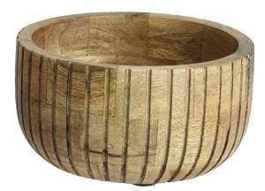 Miseczka z drewna mango – naturalna i elegancka