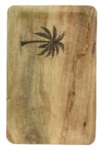 Patera z rantem – Drewno mango