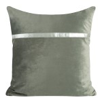 Kpl. Poduszka z wkł. srebrna 45 cm