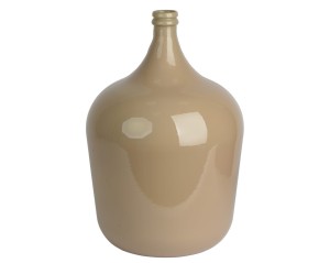 Szklany wazon w kształcie dużej butli 56 cm