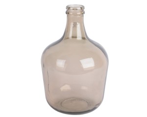 Szklany wazon w kształcie butli 42 cm