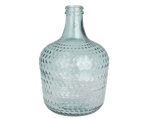 Szklany wazon w kształcie butli 42 cm