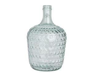 Szklany wazon w kształcie butelki 30 cm