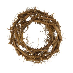Wianek dekoracyjny z korzenia wierzby 38 cm