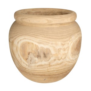 Duża osłonka z drewna paulowni 44 cm