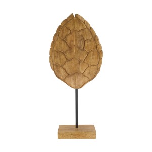Dekoracja stojąca na nodze z drewna mango 50 cm