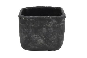 Osłonka ANTON betonowa - czarna 13 cm