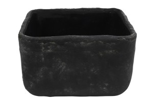  Osłonka ANTON betonowa - czarna 19,5 cm