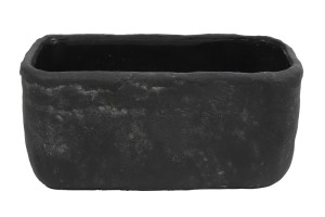  Osłonka ANTON betonowa - czarna 20,5 cm