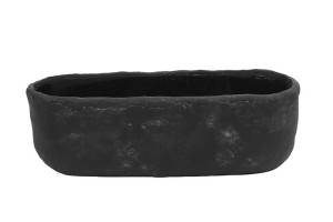  Osłonka ANTON betonowa - czarna 28 cm