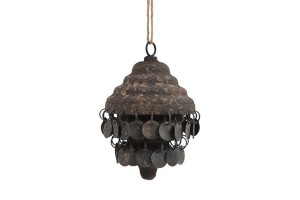  Dekoracyjna zawieszka metalowa – efekt postarzenia 33 cm