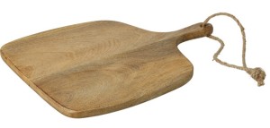 Deska dekoracyjna i do serwowania z drewna mango 35 cm