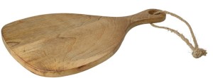Deska dekoracyjna i do serwowania z drewna mango 35 cm