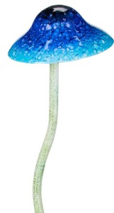 Dekoracja ogrodowa – metalowy grzyb z ruchomym kapeluszem 36 cm