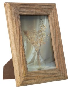 Ramka na zdjęcie z drewna mango 19 x 24 cm z podpórką
