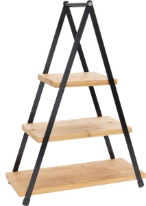 Patera piętrowa na przekąski - 3-poziomy 53 cm