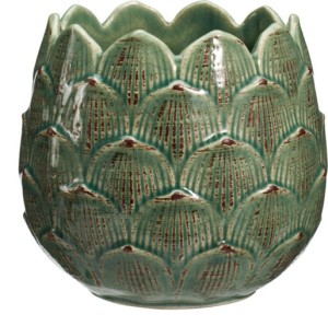 Ceramiczna osłonka na kwiatka 11 cm