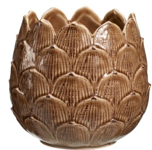 Ceramiczna osłonka na kwiatka 11 cm