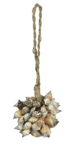 Zawieszka dekoracyjna z muszelek 15 cm – wisząca ozdoba