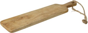 Deska dekoracyjna i do serwowania z drewna mango 40 cm