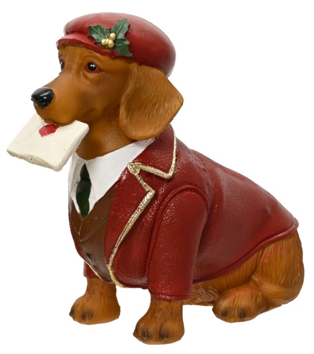 figurka-piesek-jamnik-swiateczny-z-prezentem