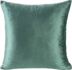Kpl. Poduszka z wkł. c. zielony welwet welur 40 cm