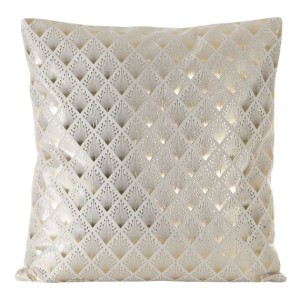 Kpl. Poduszka z wkł. beżowo - złota 45 cm