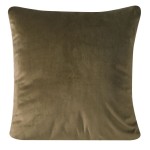 Kpl. Poduszka z wkł. brąz welvet 40 cm
