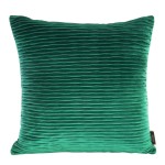 Kpl. Poduszka z wkł. ciemny zielony welur 45 cm