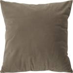 Kpl. Poduszka z wkł. j. brąz welwet welur 45 cm